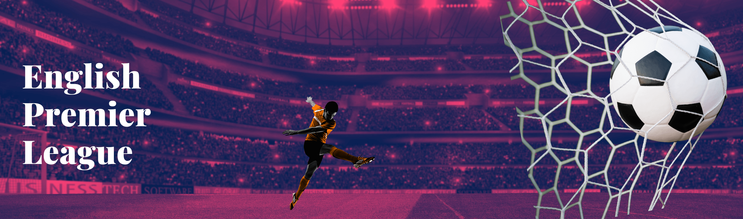English Premier League banner